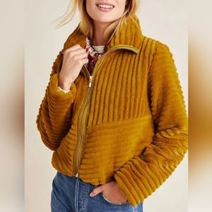 Anthropologie Natasha Faux Fur Jacker